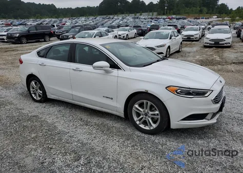 2018 Ford Fusion Se Hybrid z USA, uszkodzony, nr VIN 3FA6P0LU7JR178466